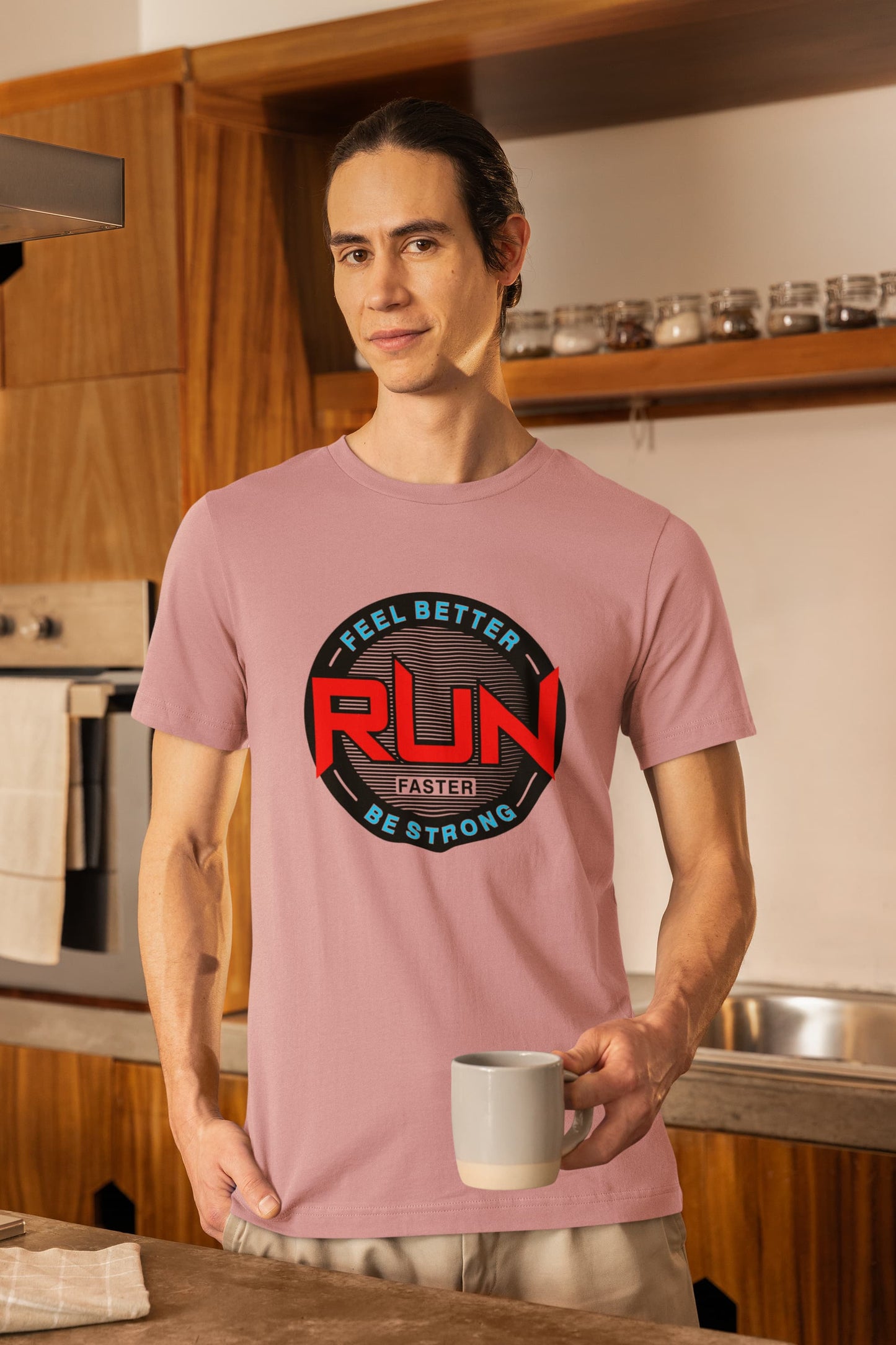 MENS PASTEL DUSTY ROUNDNECK T-SHIRT