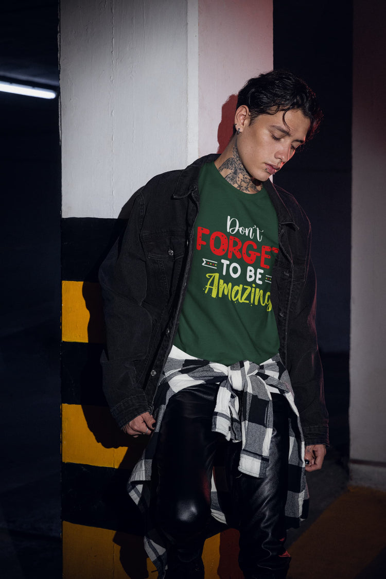 MENS OLIVE GREEN ROUNDNECK T-SHIRT