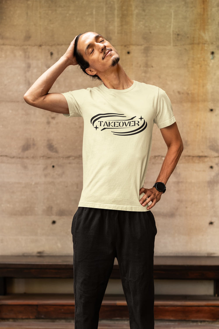 MENS ALMOND ROUNDNECK T-SHIRT 