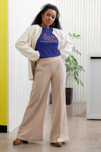 WOMENS ROYAL BLUE ROUNDNECK T-SHIRT