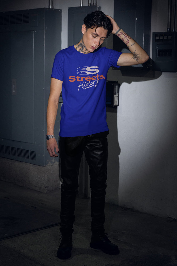 MENS ROYAL BLUE ROUNDNECK T-SHIRT