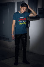 MENS NAVY BLUE ROUNDNECK T-SHIRT