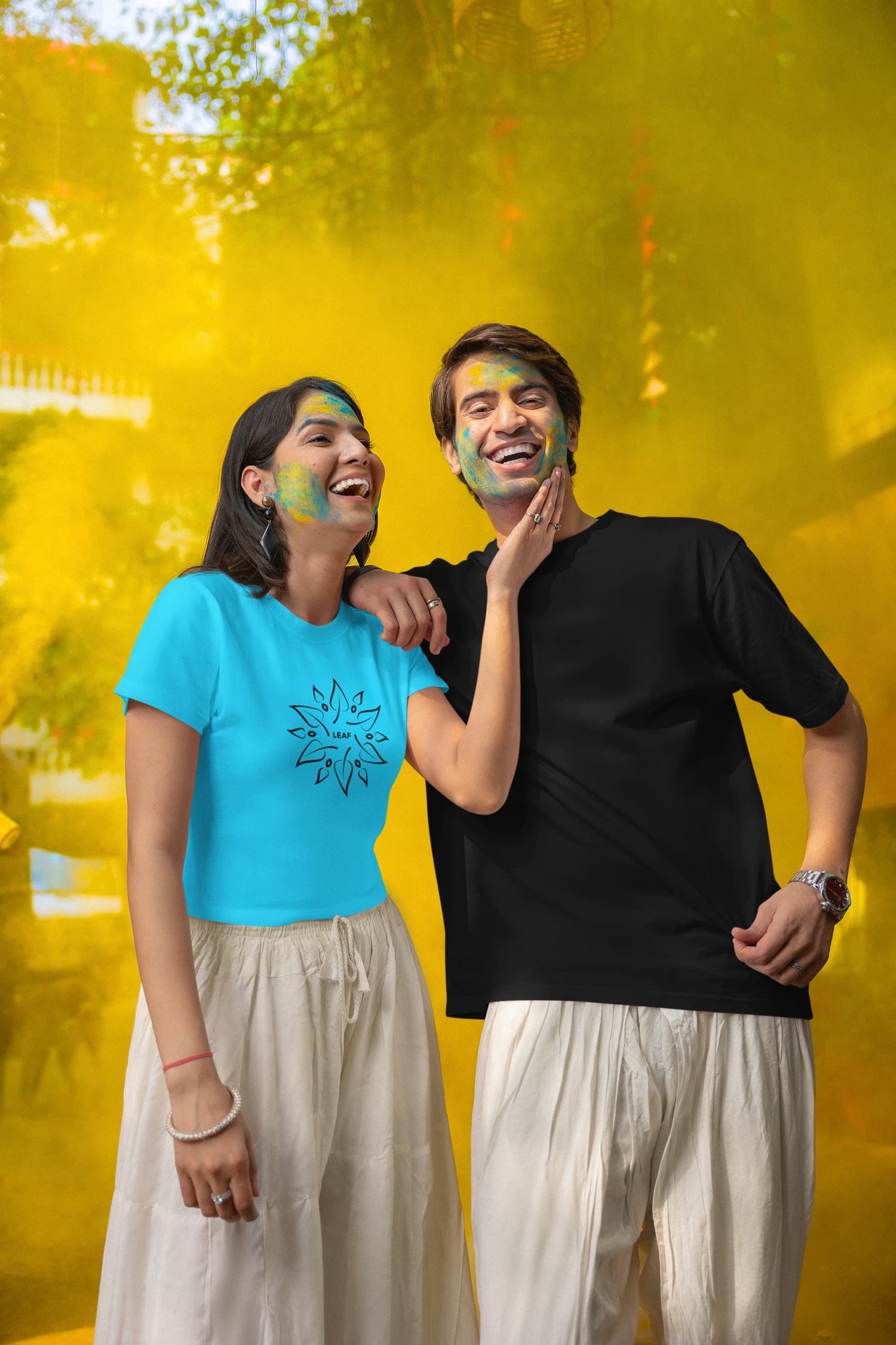 WOMENS SKY BLUE CROP TOP