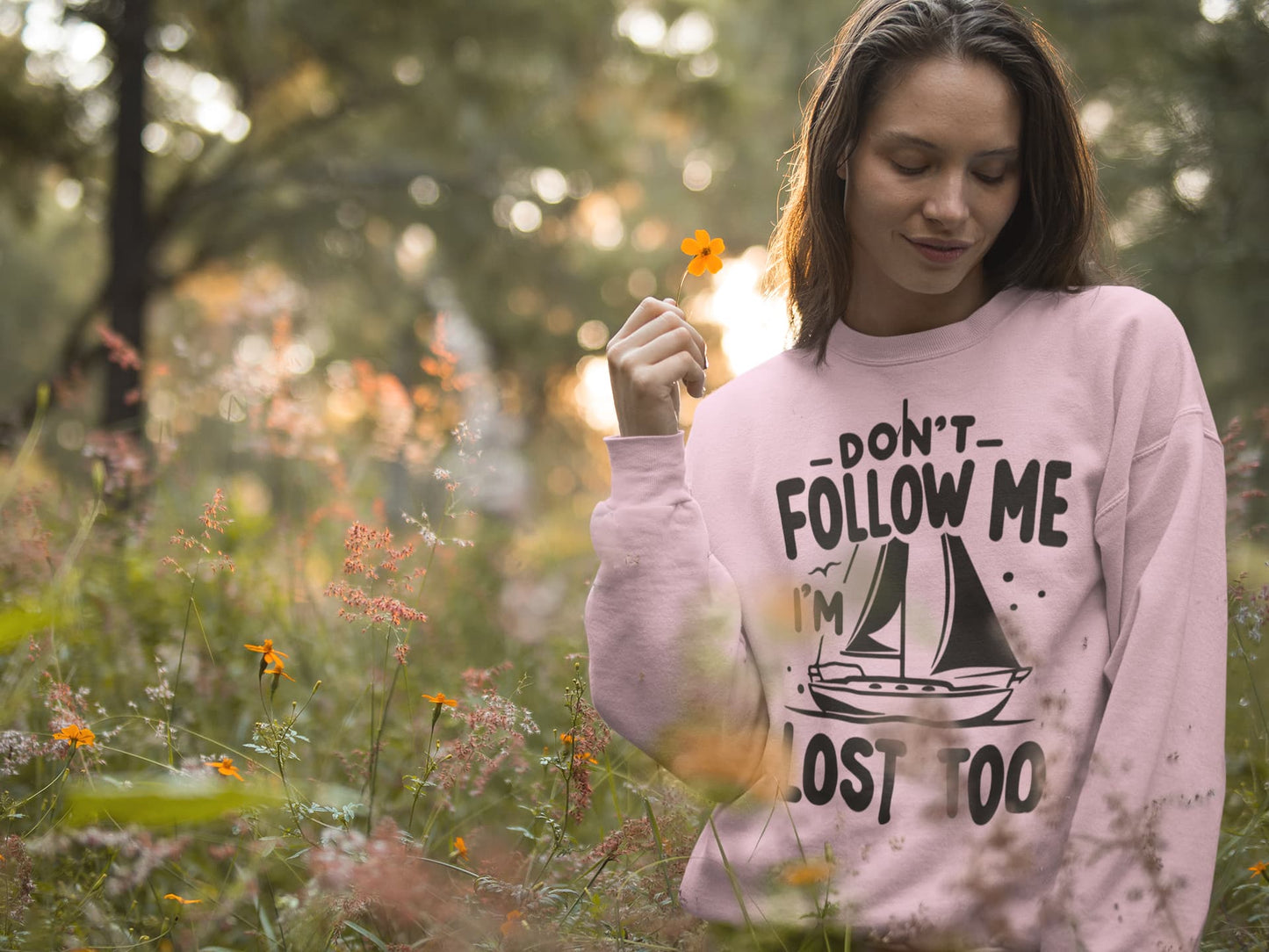Men's Light Pink Sweatshirts