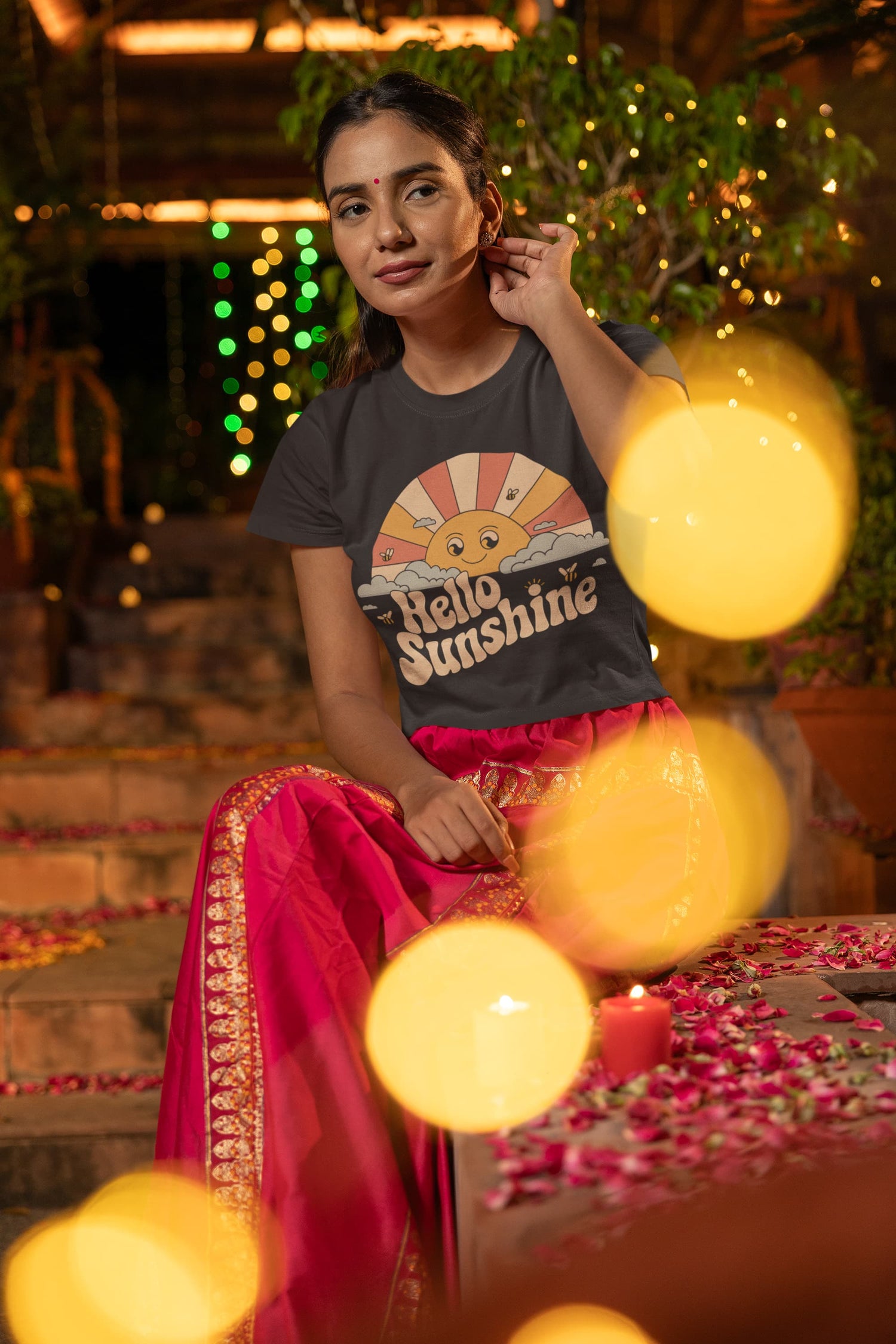 Women’s Black Crop Tops 