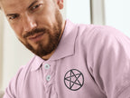 Men's Light Pink Polo T-shirts