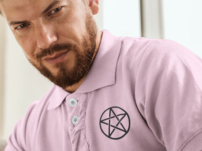 Men's Light Pink Polo T-shirts