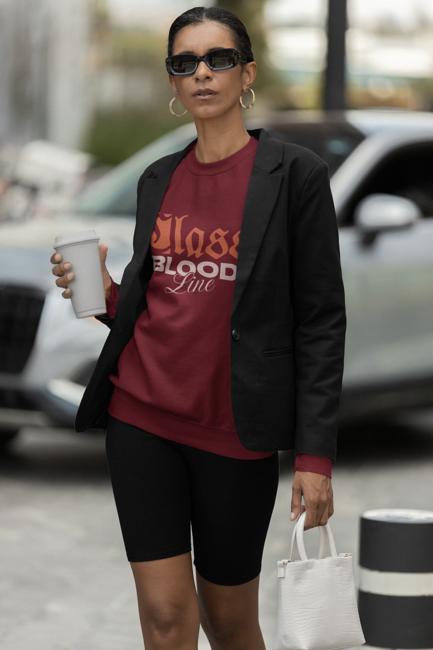UNISEX MAROON SWEATSHIRT