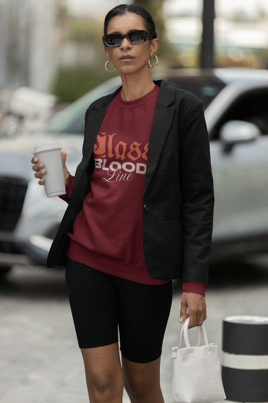UNISEX MAROON SWEATSHIRT