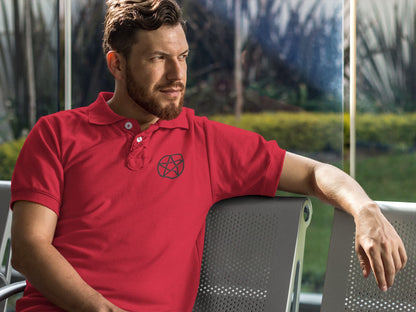 Men's Red Polo T-shirts