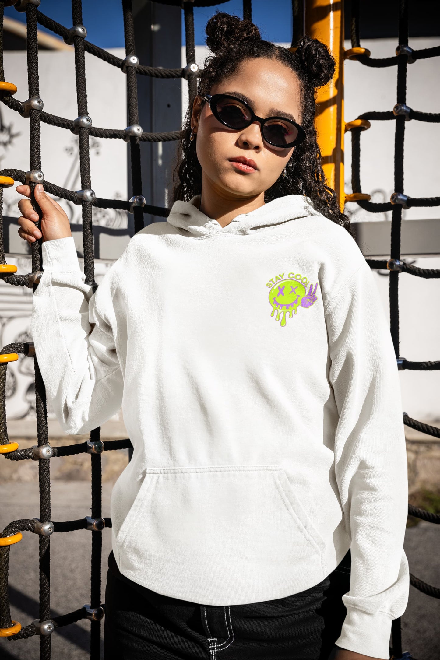 Men's White Hoodies