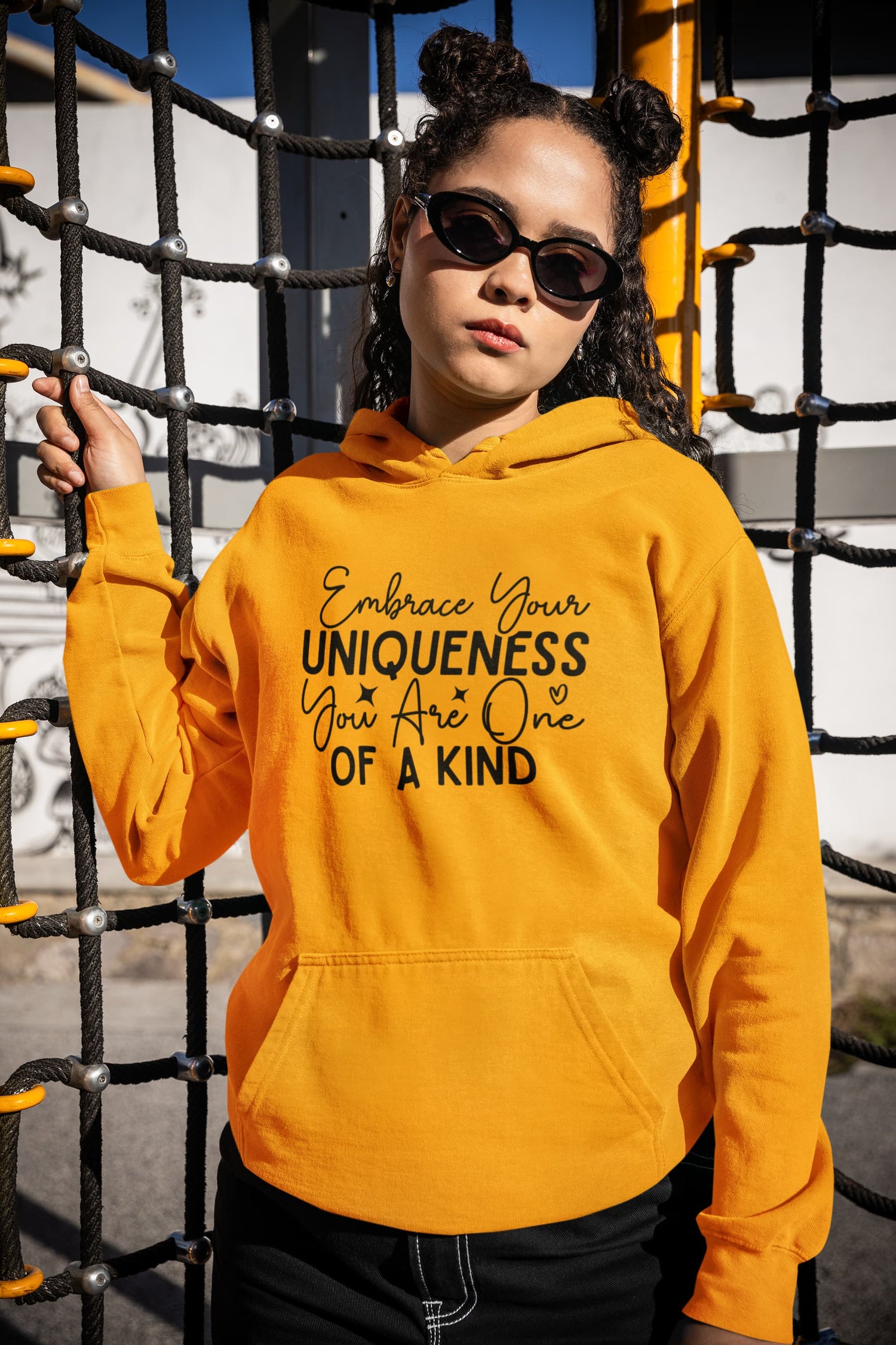 UNISEX GOLDEN YELLOW SWEATSHIRT
