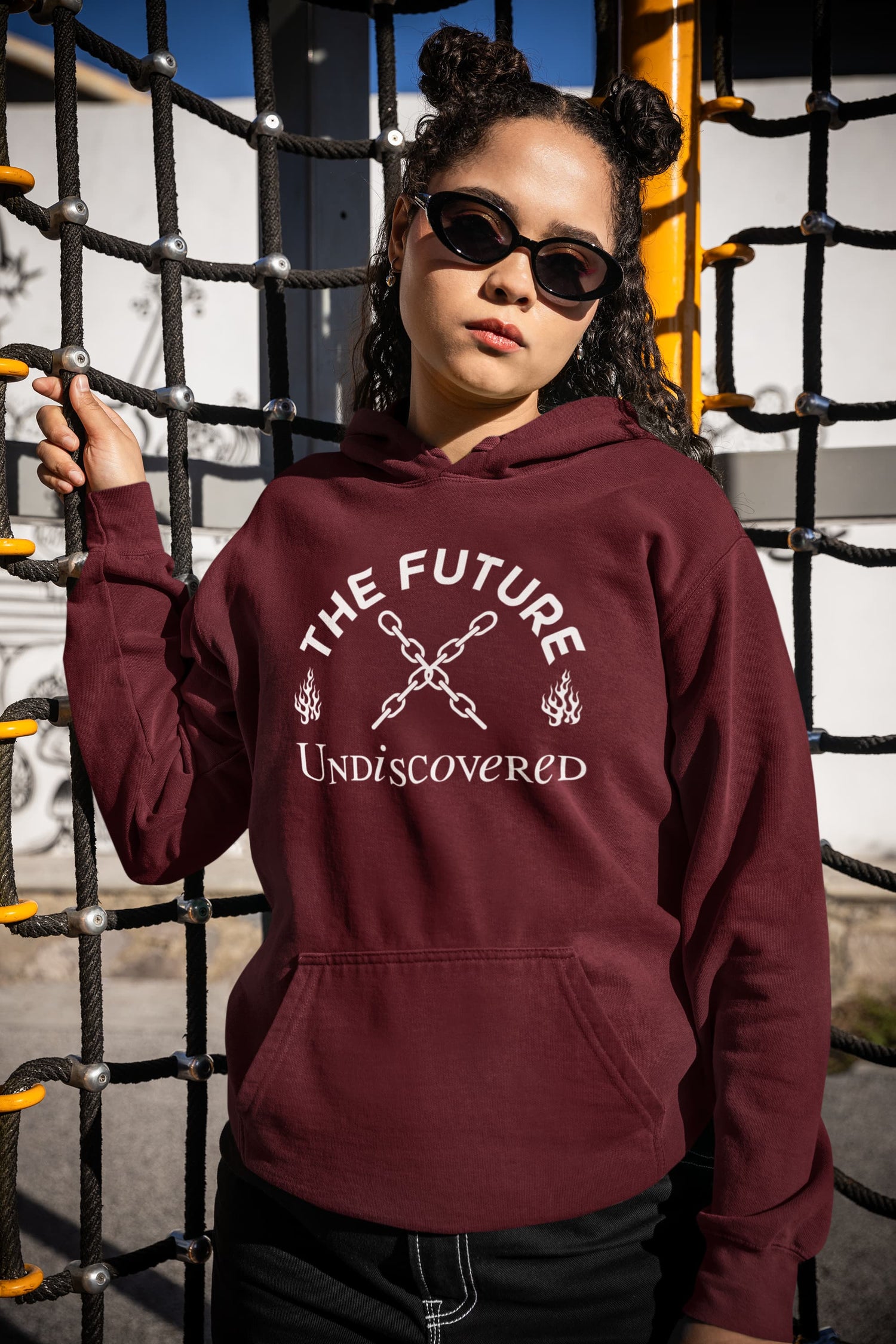 UNISEX MAROON HOODIES