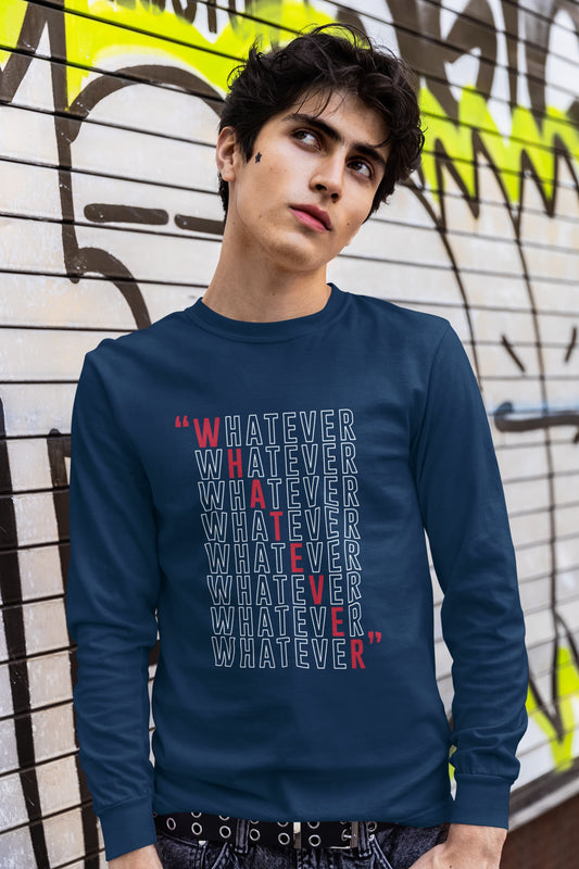 UNISEX NAVY BLUE SWEATSHIRT
