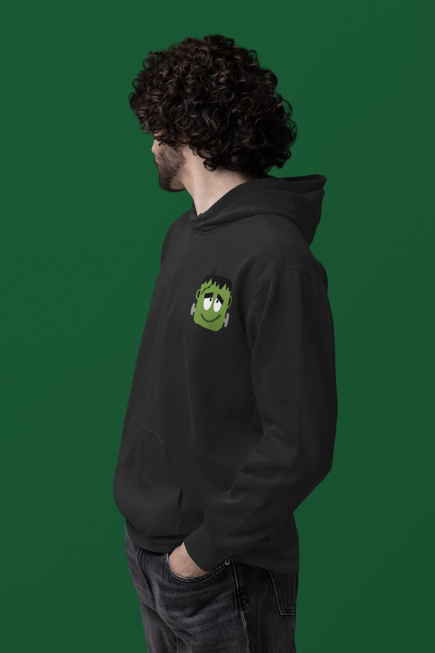 Men's Black Hoodies