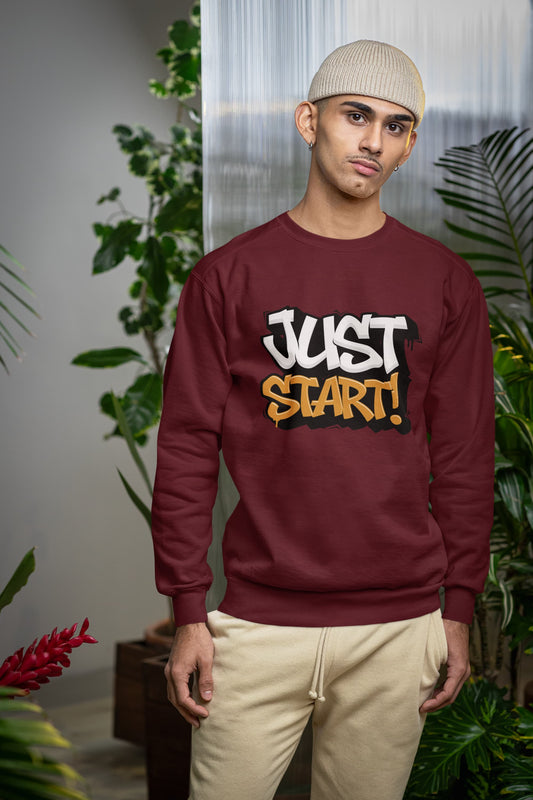 MENS MAROON SWEATSHIRT