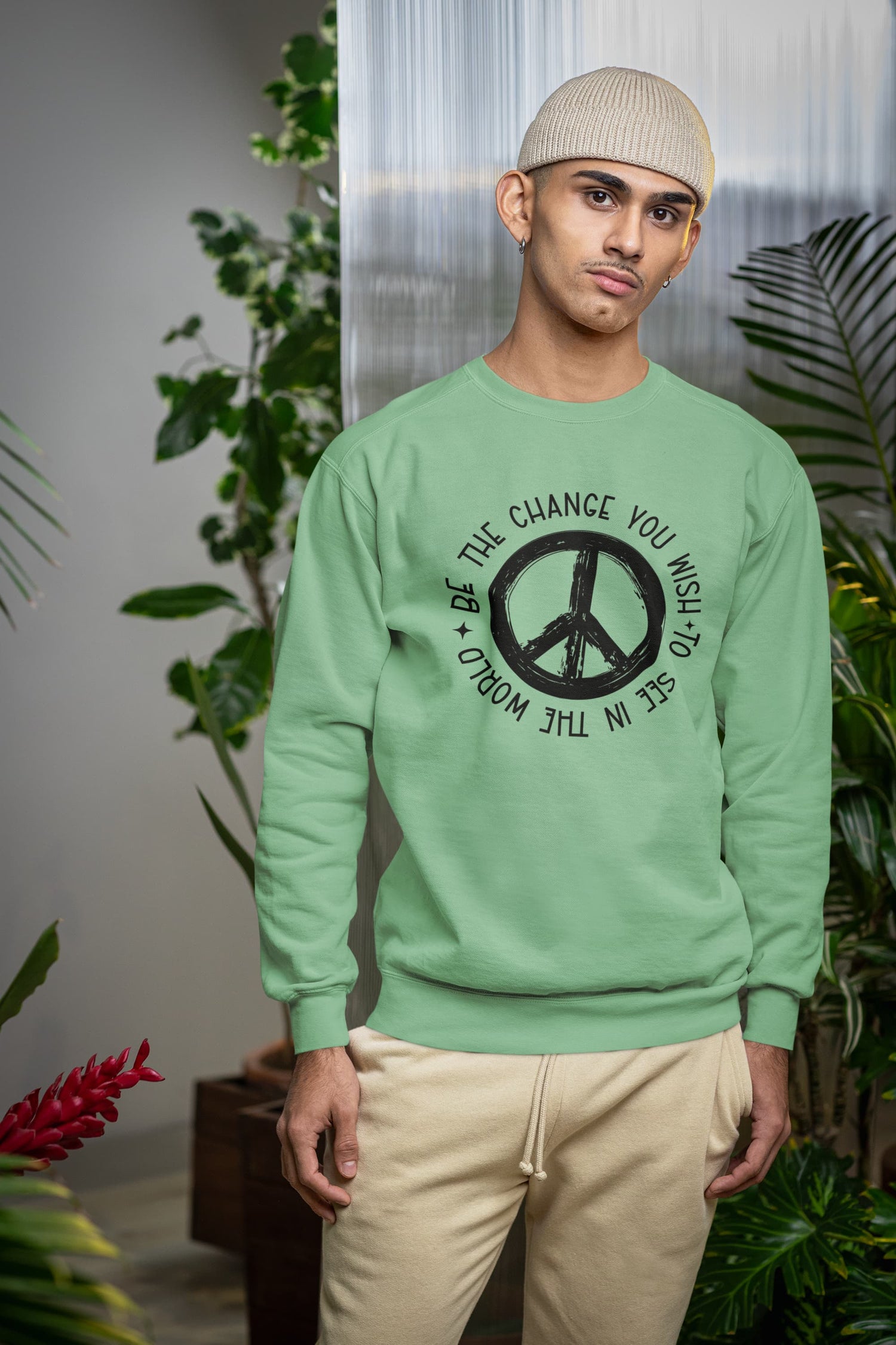 UNISEX MINT GREEN SWEATSHIRT