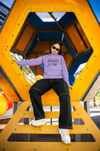 UNISEX IRIS LAVENDER SWEATSHIRT