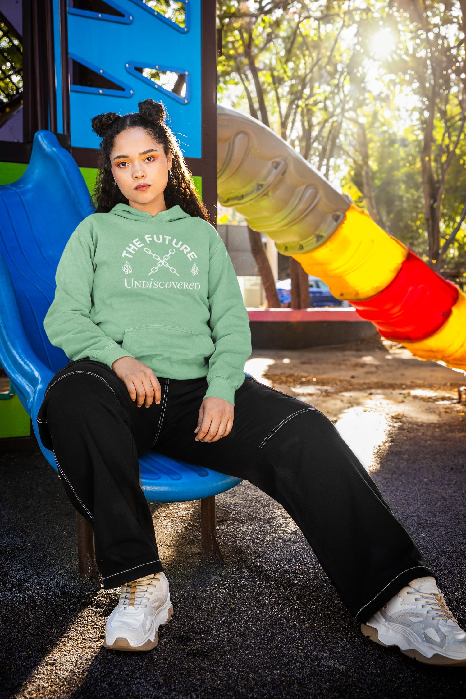 UNISEX MINT GREEN HOODIES