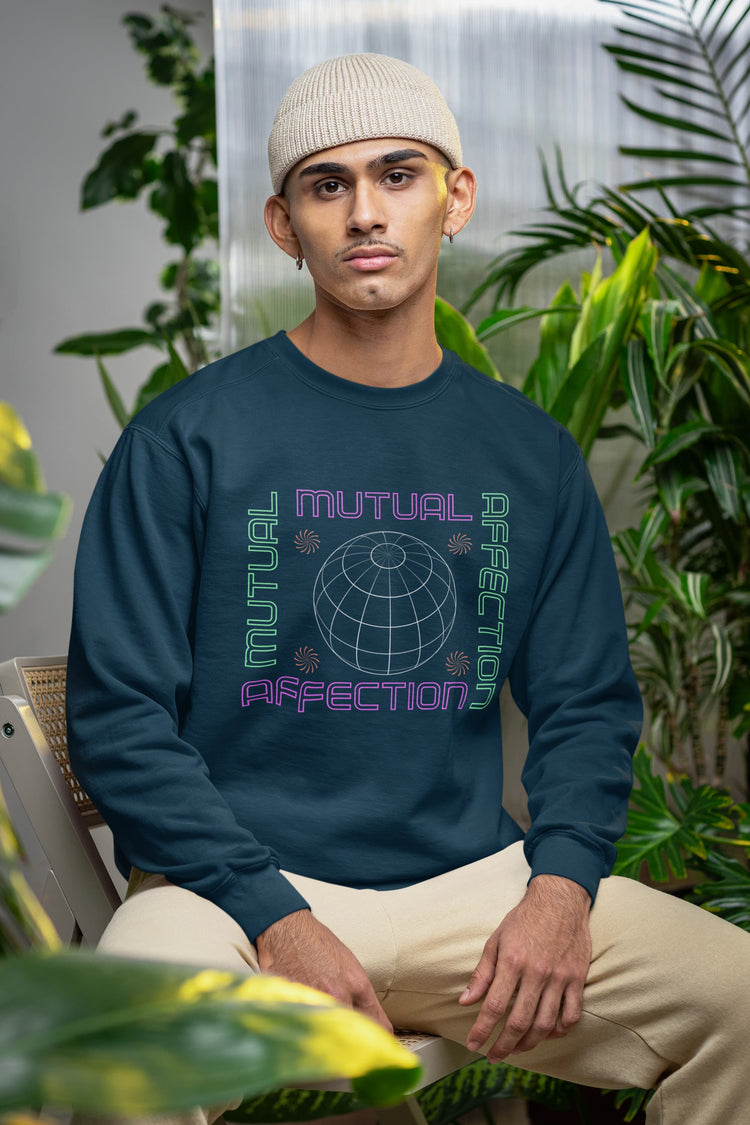 UNISEX NAVY BLUE SWEATSHIRT