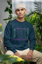 UNISEX NAVY BLUE SWEATSHIRT