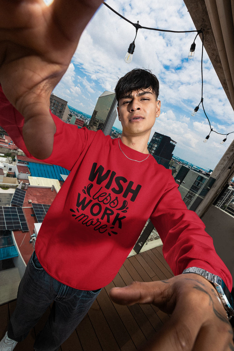 UNISEX RED SWEATSHIRT