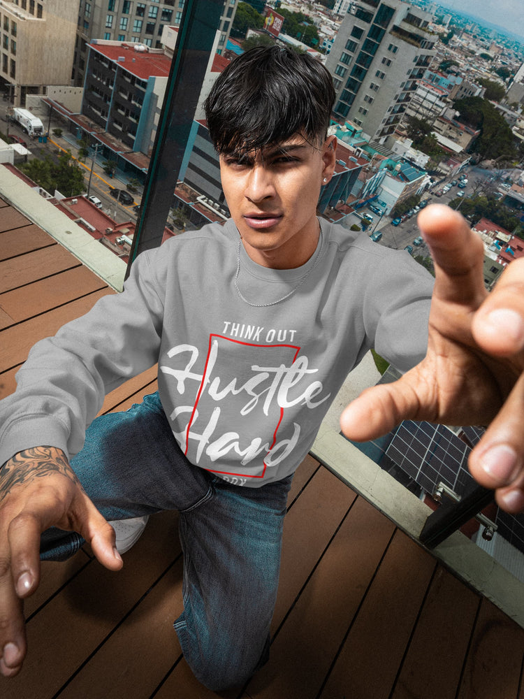 Men’s Melange Grey Sweatshirts