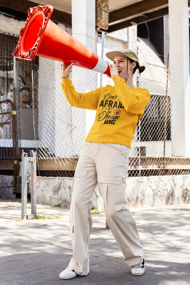 UNISEX GOLDEN YELLOW SWEATSHIRT