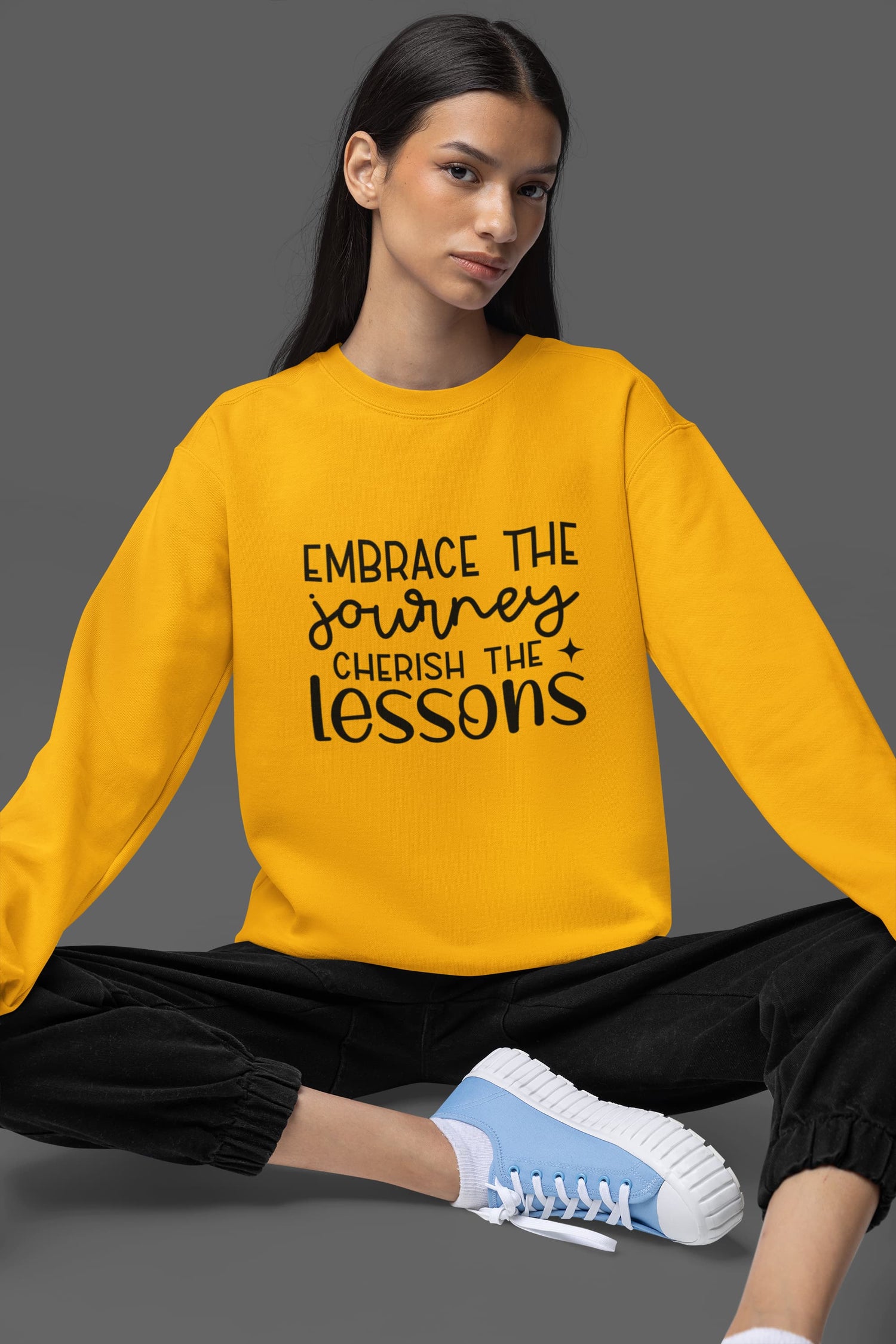 UNISEX GOLDEN YELLOW SWEATSHIRT
