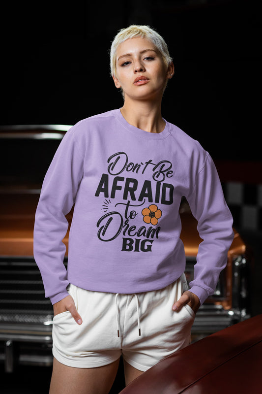 UNISEX IRIS LAVENDER SWEATSHIRT