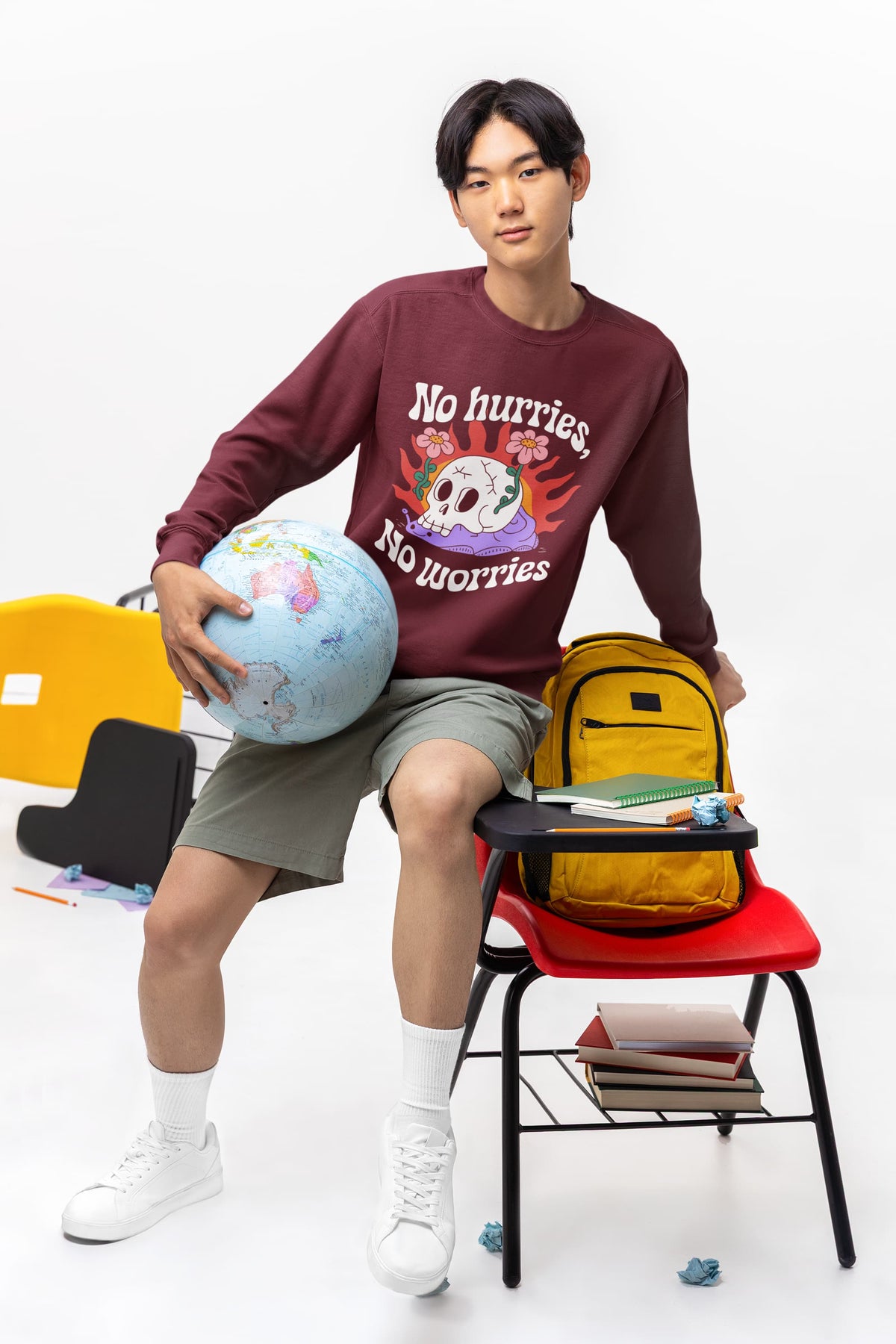 Men's Maroon Sweatshirts