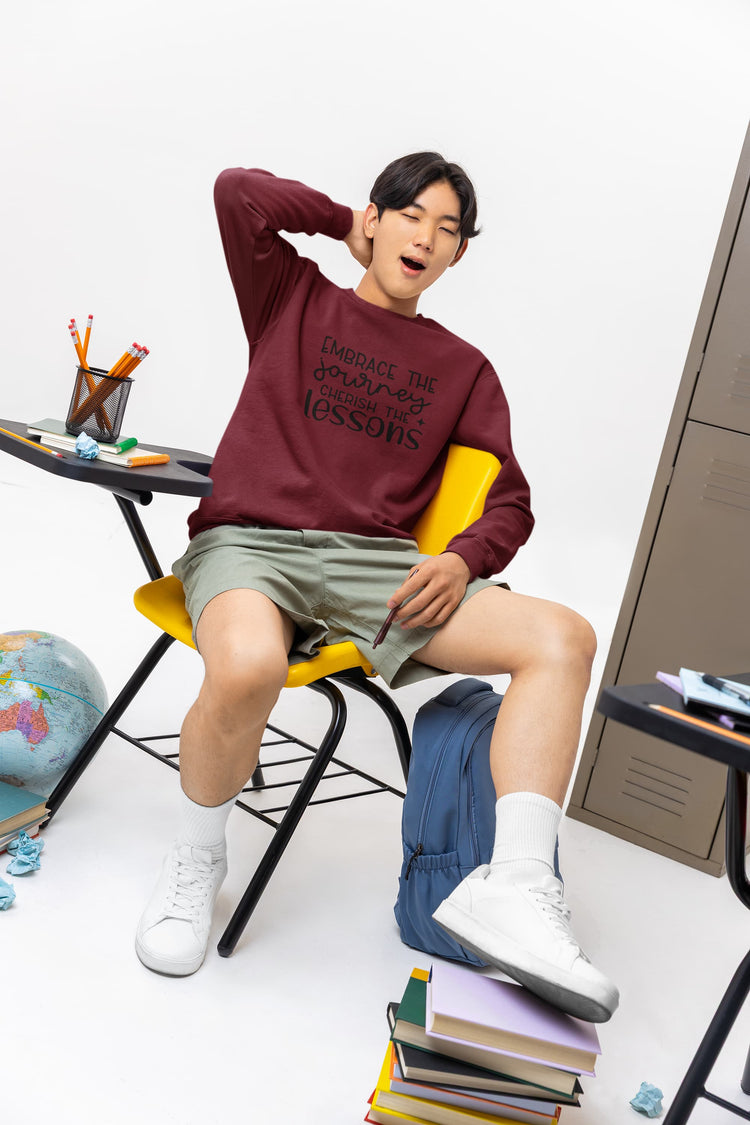 UNISEX MAROON SWEATSHIRT