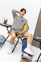 Men's Melange Grey Sweatshirts