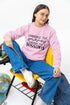 UNISEX LIGHT PINK SWEATSHIRT
