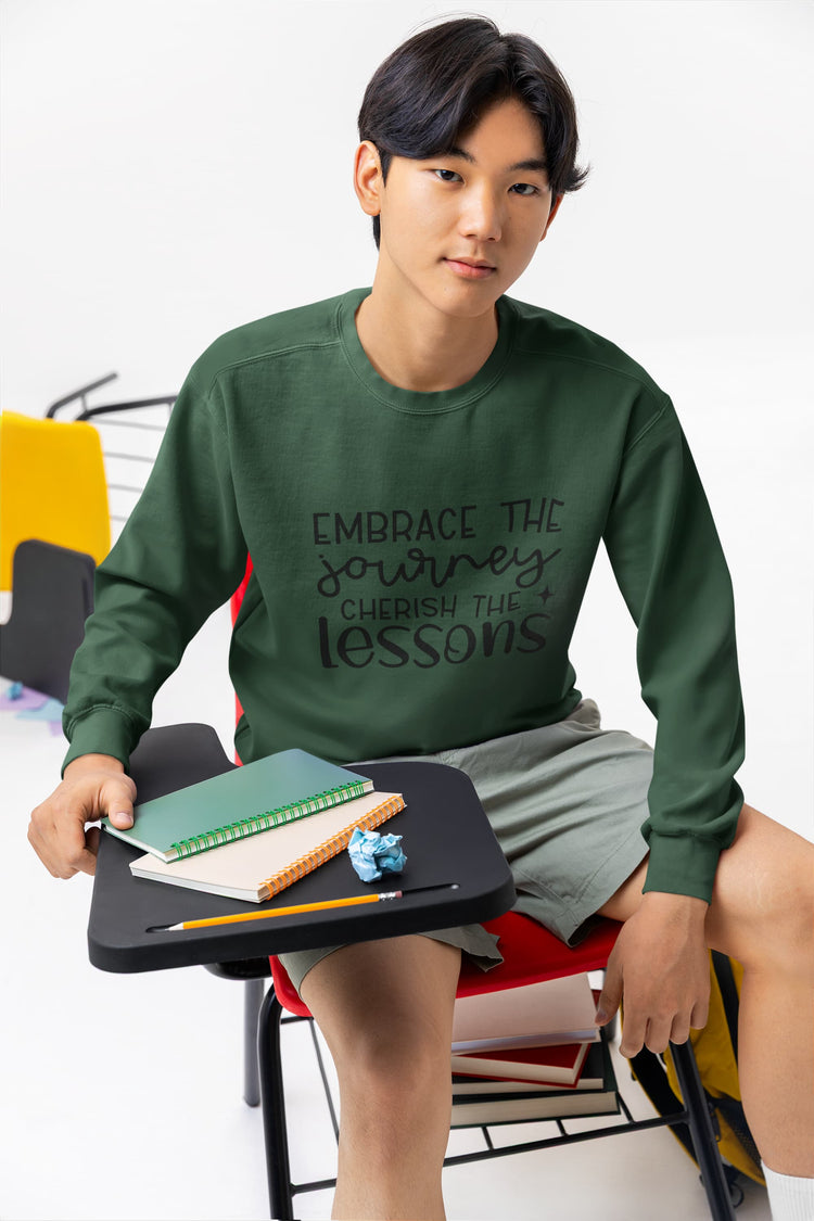 UNISEX OLIVE GREEN SWEATSHIRT