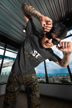 Men’s Black Round Neck T-shirts