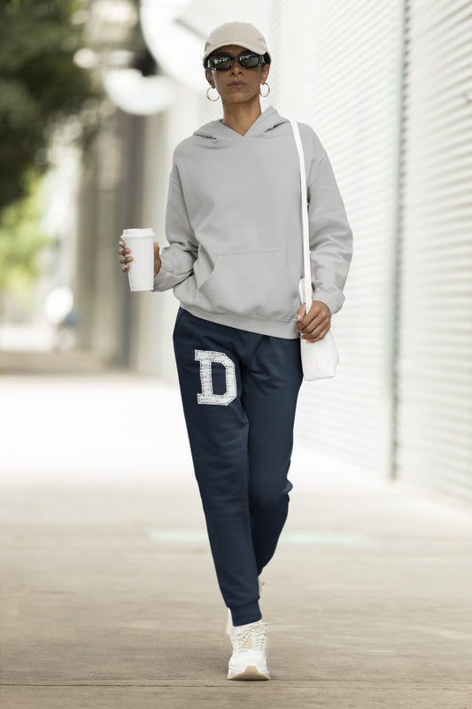 Men's Navy Blue Joggers