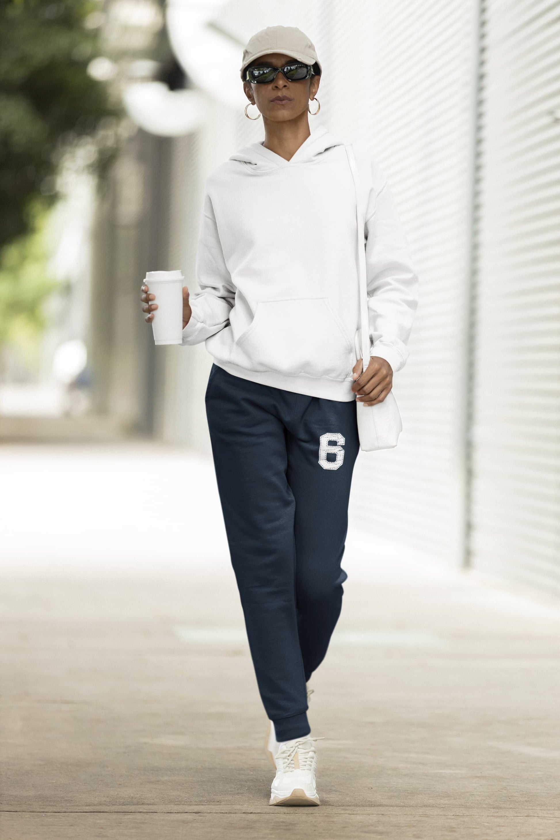 Men's Navy Blue Joggers