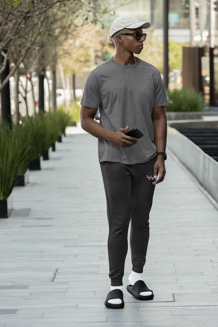 MENS BLACK JOGGERS 