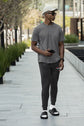 MENS BLACK JOGGERS 