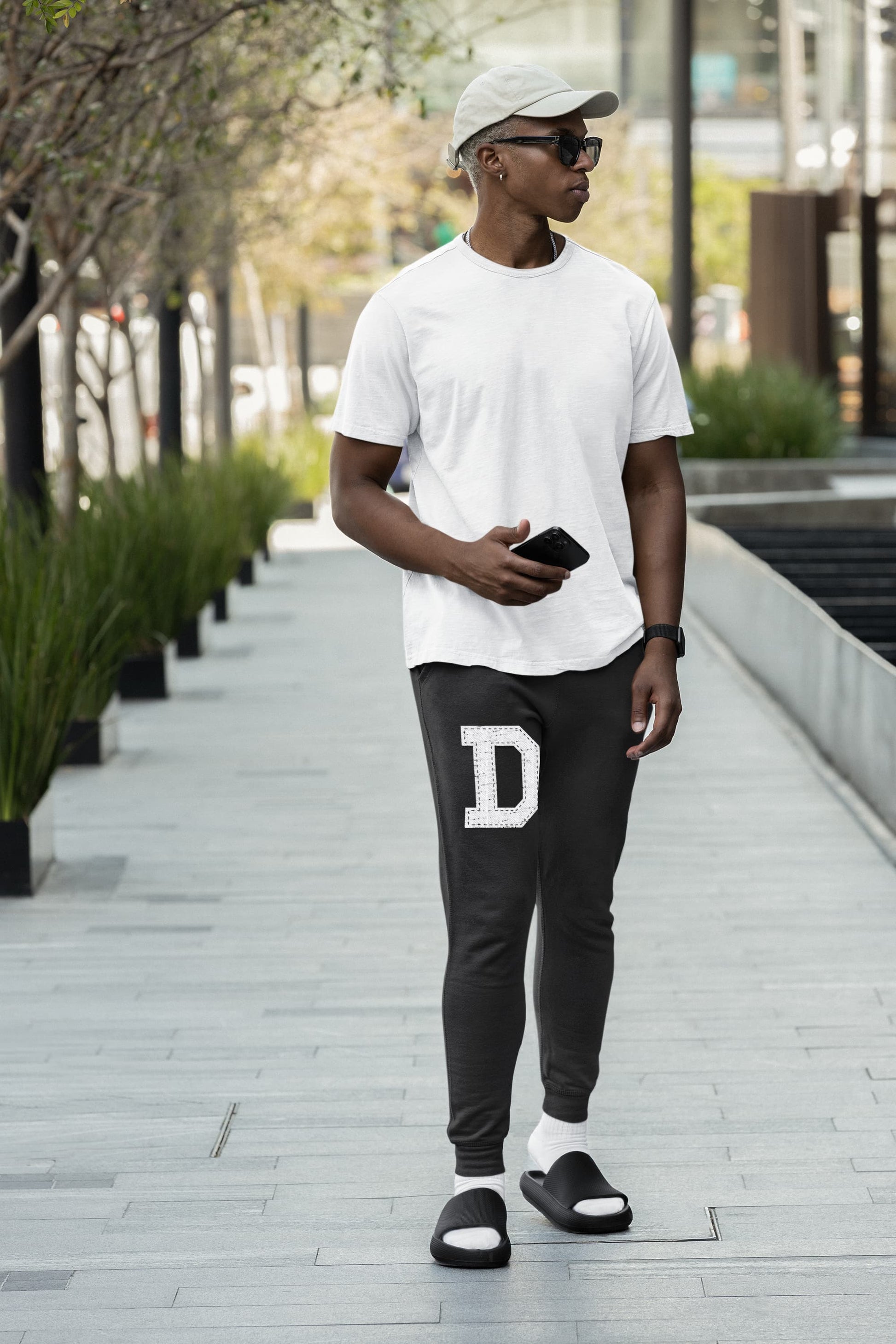 Men's Black Joggers