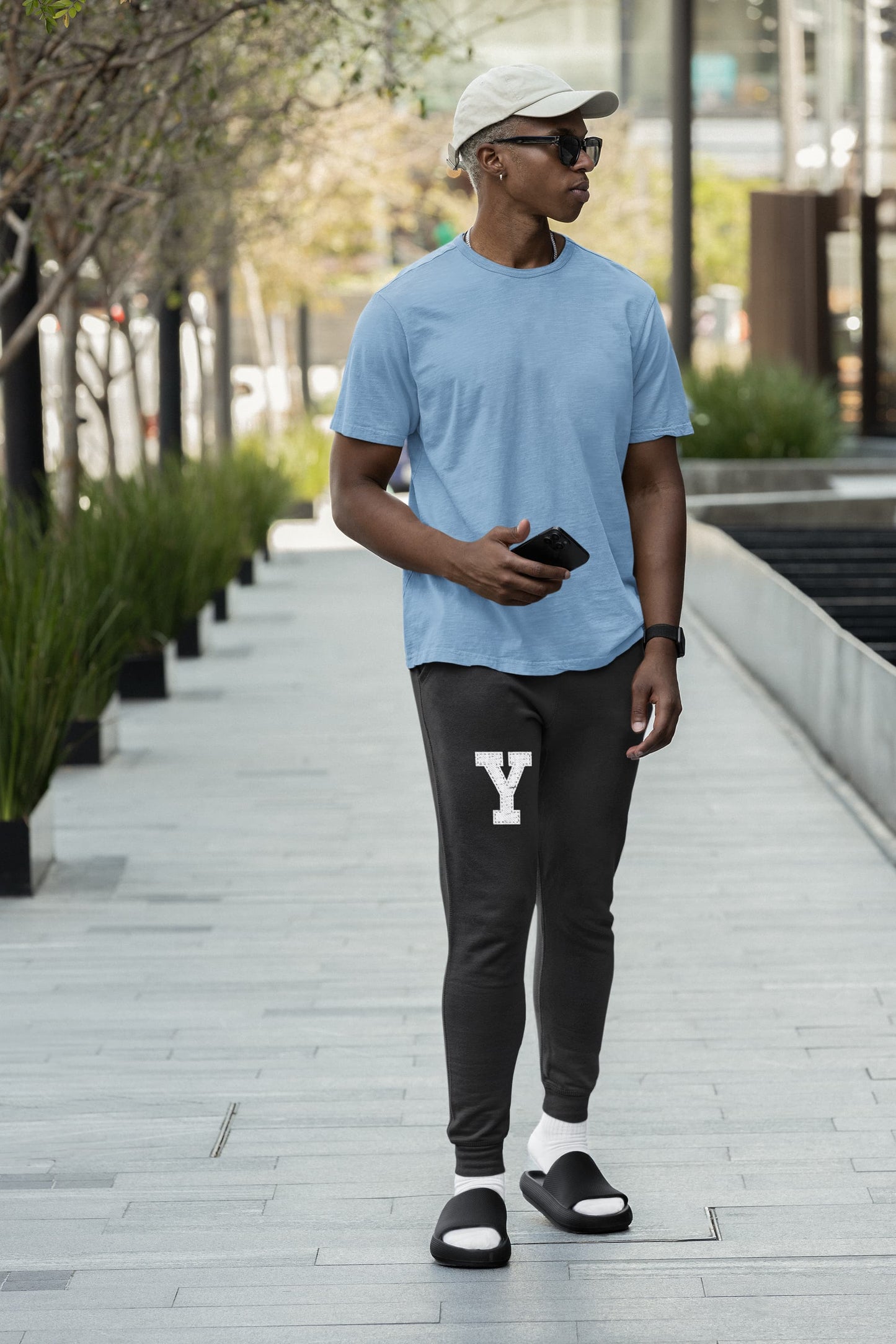 Men's Black Joggers