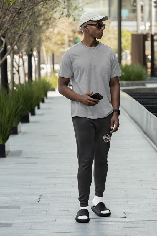 Men's Black Joggers
