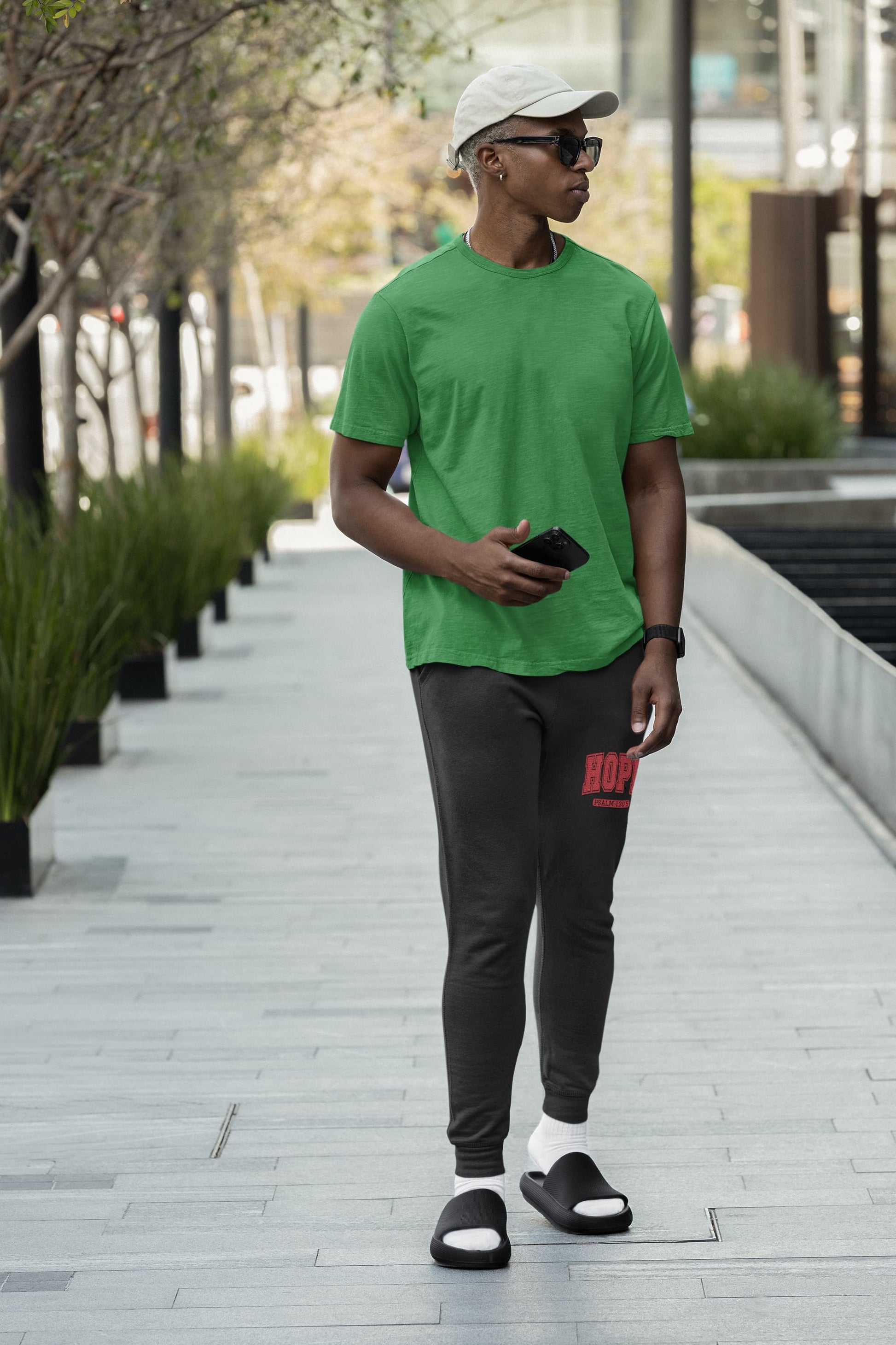 MENS BLACK JOGGERS
