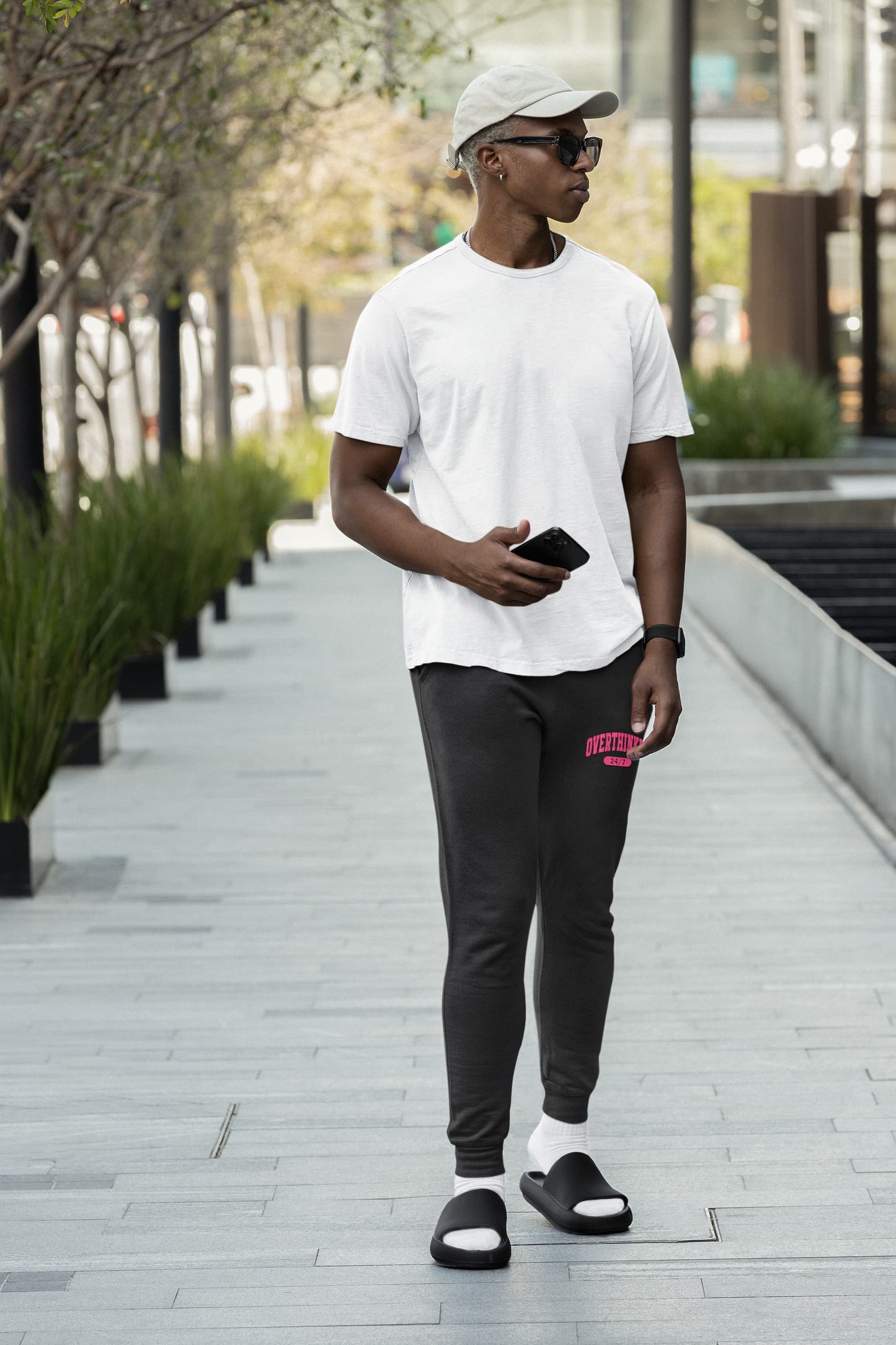MENS BLACK JOGGERS