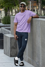 Men's Navy Blue Joggers