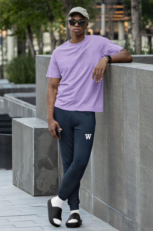 Men's Navy Blue Joggers