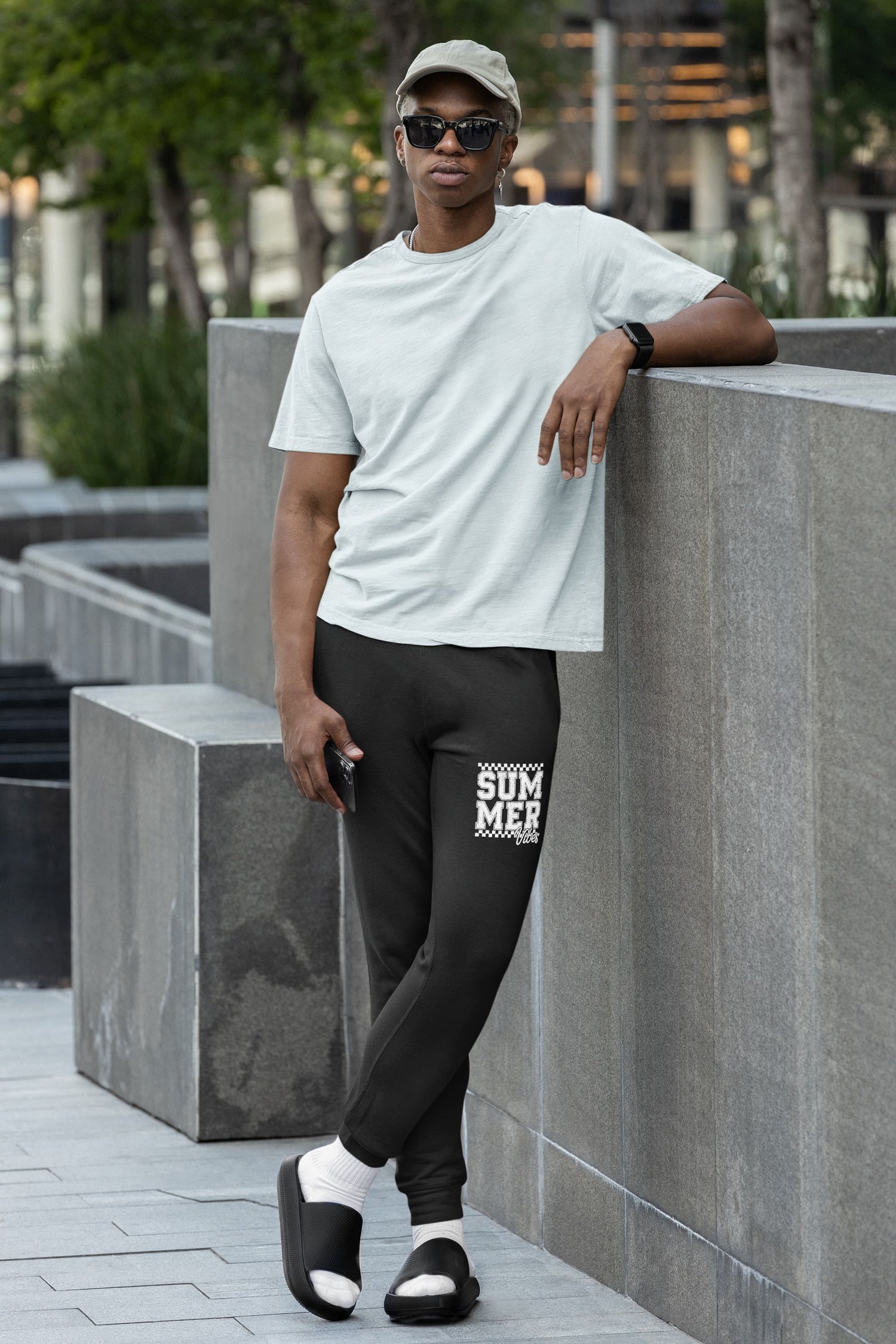 MENS BLACK JOGGERS 