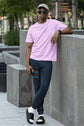 MENS NAVY BLUE JOGGERS 