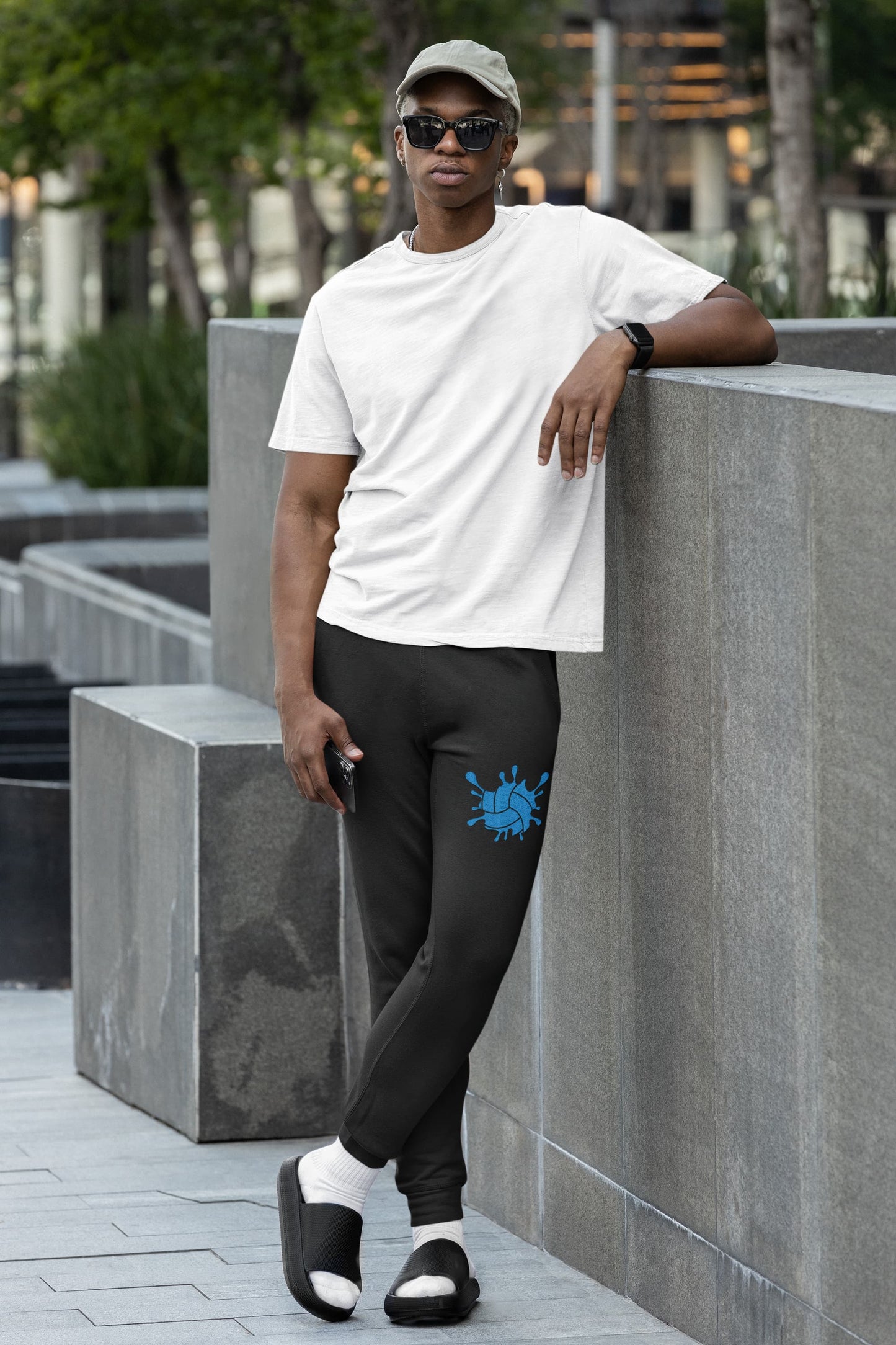 Men's Black Joggers
